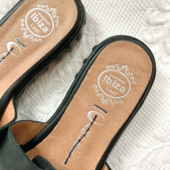 NEW Jeffrey Campbell Leather Rochelle Slide Sandal NWOB - Picture 12 of 15